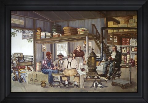 Framed Jokester Print