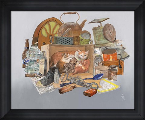 Framed Discarded Print
