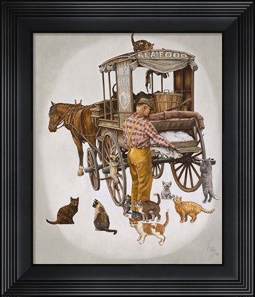 Framed Fickle Love Print