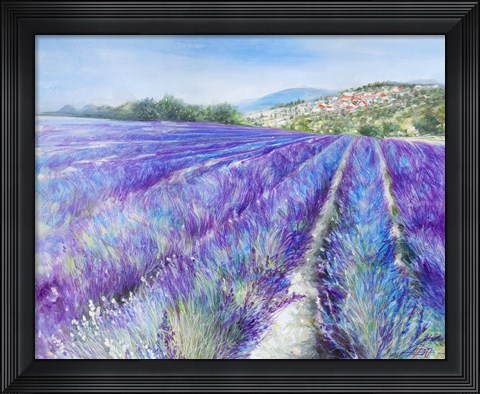 Framed Lavender IV Print