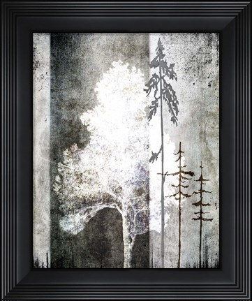 Framed July Tree 2 Print