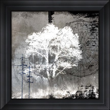 Framed July Tree 10 Print