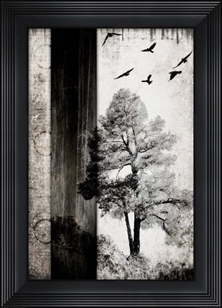 Framed July Tree 11 Print
