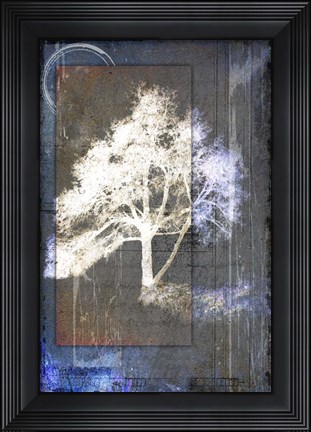 Framed July Tree 5 Print