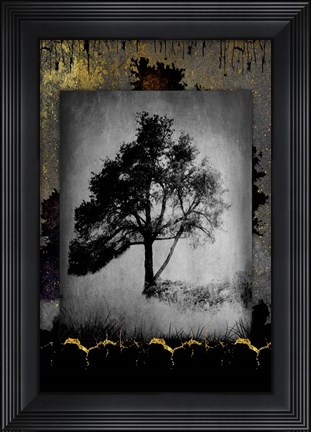 Framed July Tree 6 Print