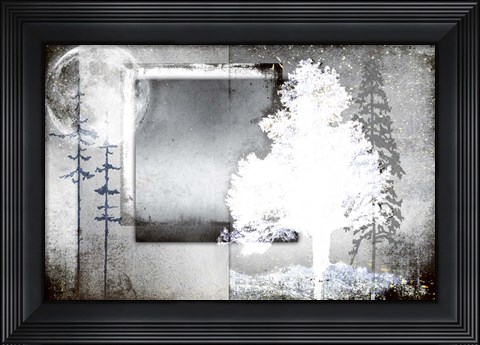 Framed July Tree 7 Print