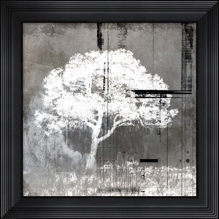 Framed July Tree 9 Print