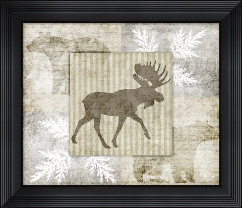 Framed Decorative Lodge Print