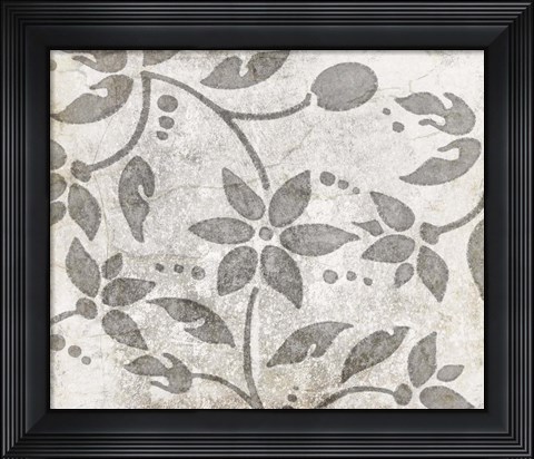 Framed Decorative Pattern 2 Print