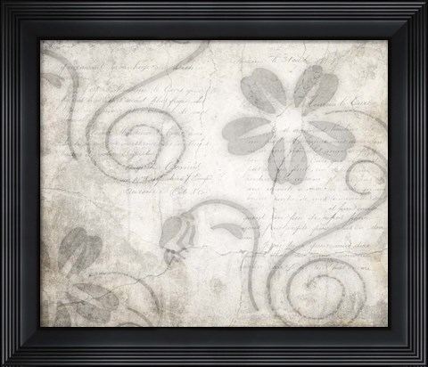 Framed Decorative Pattern 4 Print