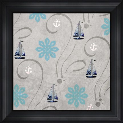 Framed Decorative BK 8 Print