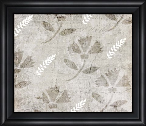 Framed Decorative Pattern 5 Print