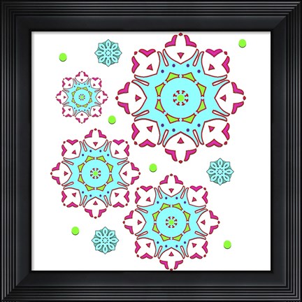 Framed Go Bo Ho 1 Print