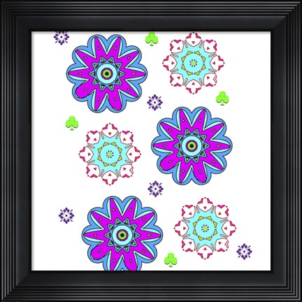 Framed Go Bo Ho 3 Print