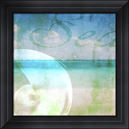 Framed Sea 1 Print