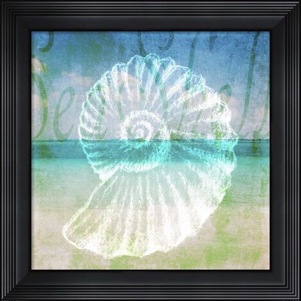 Framed Sea 5 Print