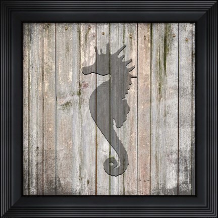 Framed Country Sea V1 1 Print