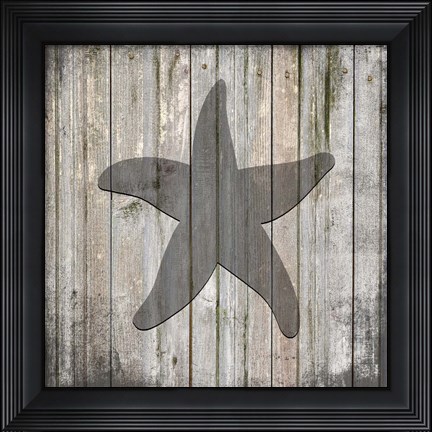 Framed Country Sea V1 3 Print