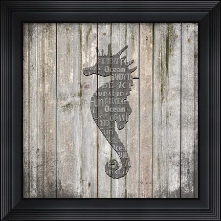 Framed Country Sea V3 1 Print