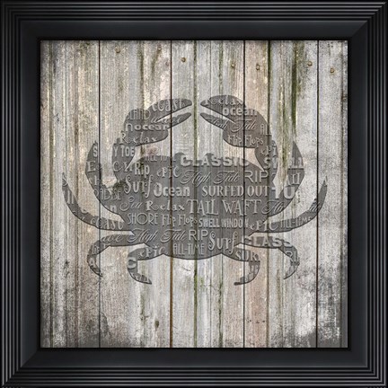 Framed Country Sea V3 2 Print