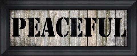 Framed Country Sign 2 Print