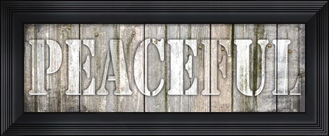 Framed Country Sign V1 2 Print