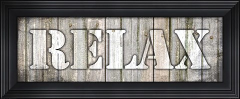 Framed Country Sign V1 3 Print