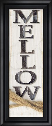 Framed Country Wood Sign V1 2 Print