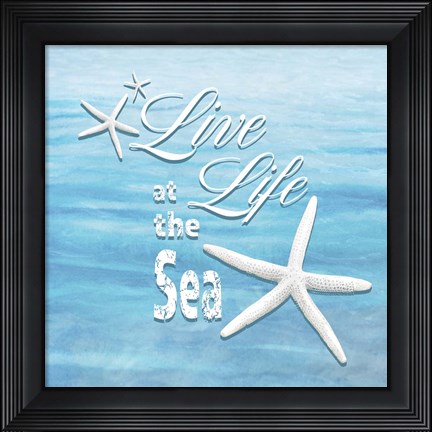 Framed Free Gypsy Sea 1 Print