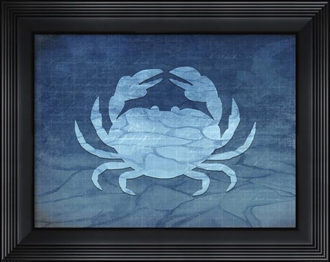 Framed Gypsy Blue Cyanotype V4 Print