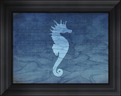 Framed Gypsy Blue Cyanotype V5 Print
