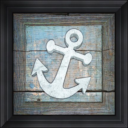 Framed Gypsy Sea Blue Framed 1 Print