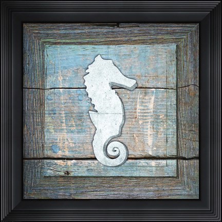 Framed Gypsy Sea Blue Framed 2 Print