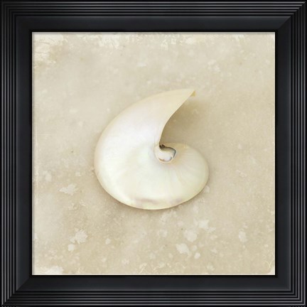 Framed Gypsy Sea Brown 2 Print