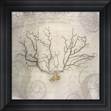 Framed Gypsy Sea Love Letter 2 Print