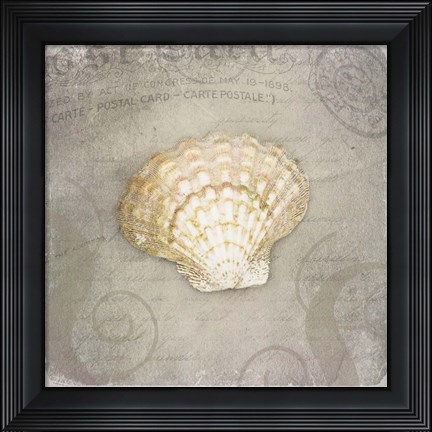 Framed Gypsy Sea Love Letter Print