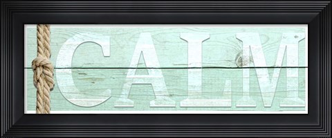 Framed Gypsy Sea Sign V1 2 Print