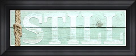 Framed Gypsy Sea Sign V1 5 Print