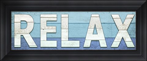 Framed Gypsy Sea Sign V2 1 Print