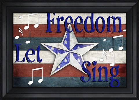 Framed American Freedom Collection 4 Print