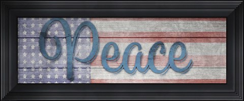 Framed American Workshop Series 3 V6 Signs 8 Print
