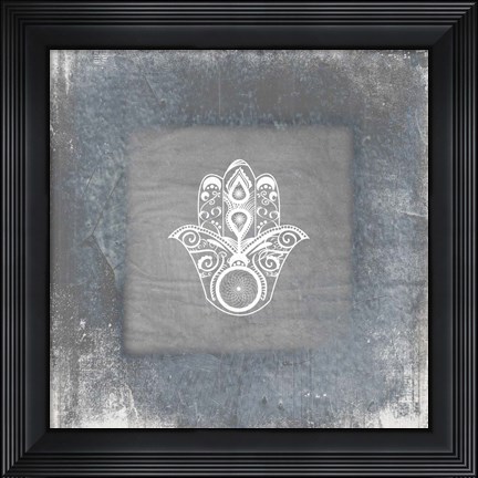 Framed Gypsy Yoga V2 1 Print