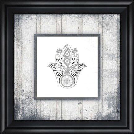 Framed Gypsy Yoga V2 2 Print