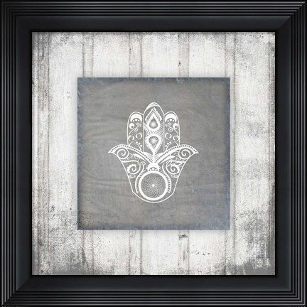 Framed Gypsy Yoga V2 3 Print