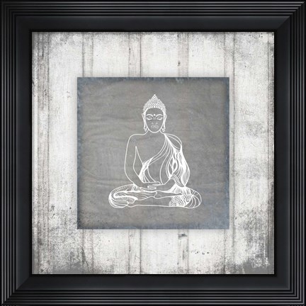 Framed Gypsy Yoga V3 Print