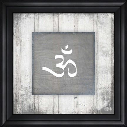 Framed Gypsy Yoga V4 1 Print