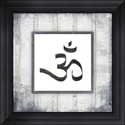 Framed Gypsy Yoga V4 3 Print