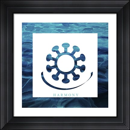 Framed Yoga V1 Harmony Print