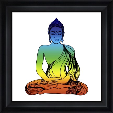Framed Yoga V6 Print