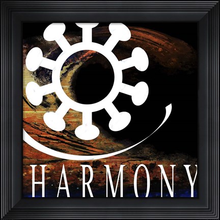 Framed Yoga Vibes V2 Print